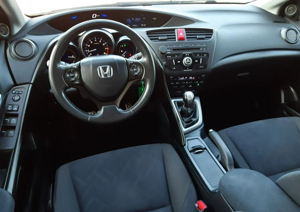 Honda Civic cena 43900 przebieg: 170214, rok produkcji 2012 z Olsztyn małe 121